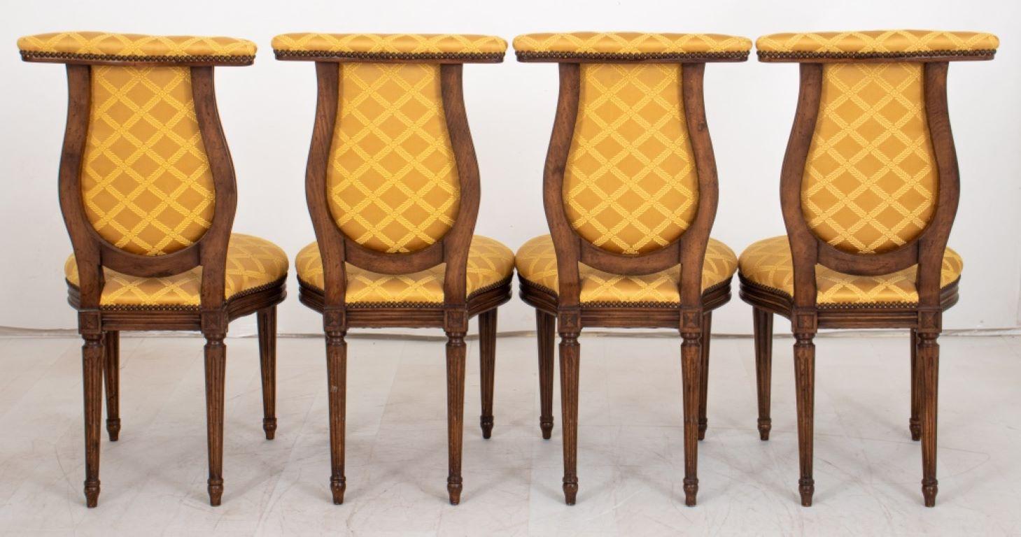 Louis XVI Style 'Voyeuses' or Side Chairs, 4 3