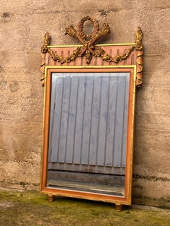 Louis XVI Style Wall Mirror, 1940s