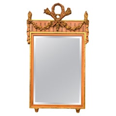 Louis XVI Style Wall Mirror, 1940s