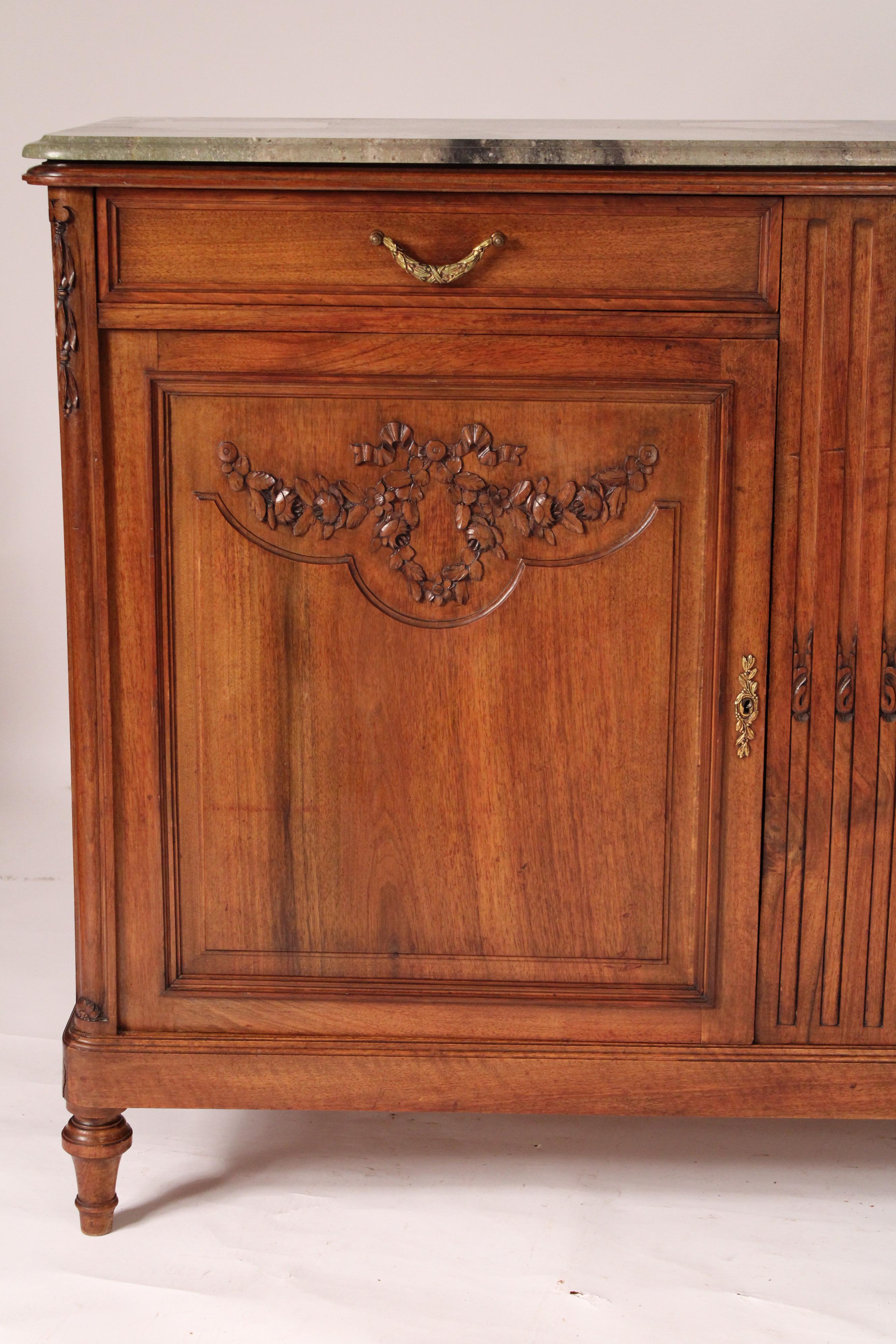 Early 20th Century Louis XVI Style Walnut Buffet For Sale