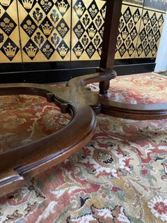 Louis XVI Style Walnut Dining Table, 19th Century