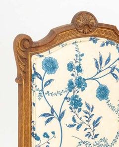 Louis XVI Style Walnut Folding Table Screen