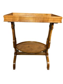 Louis XVI Style Walnut Tricoteuse