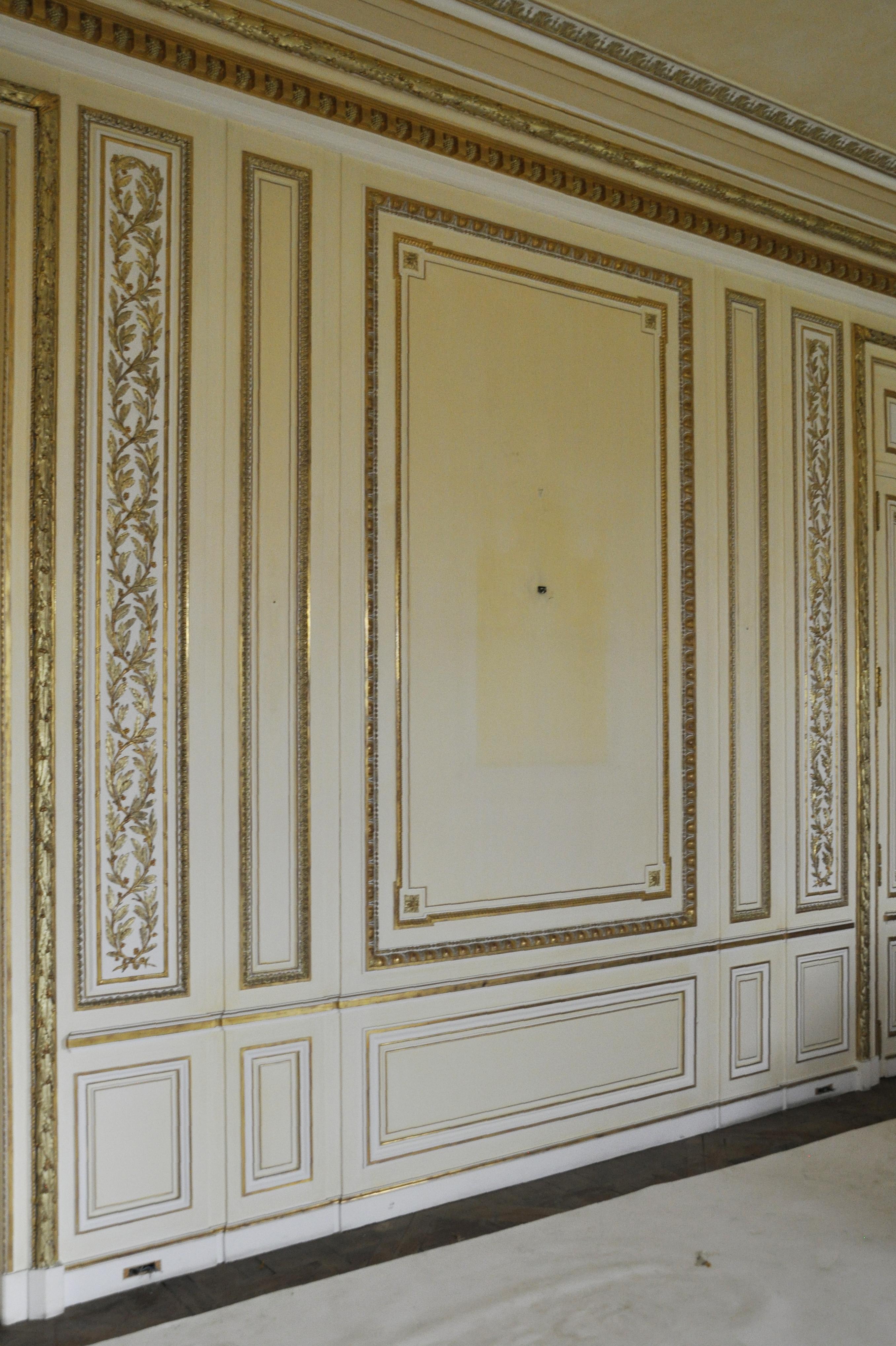 Holzarbeiten im Louis-XVI-Stil, Ende des 20. Jahrhunderts im Zustand „Gut“ im Angebot in SAINT-OUEN-SUR-SEINE, FR