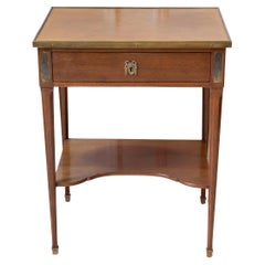 Louis XVI–Style Writing Table by André Mailfert, France, Mid-20th Century
