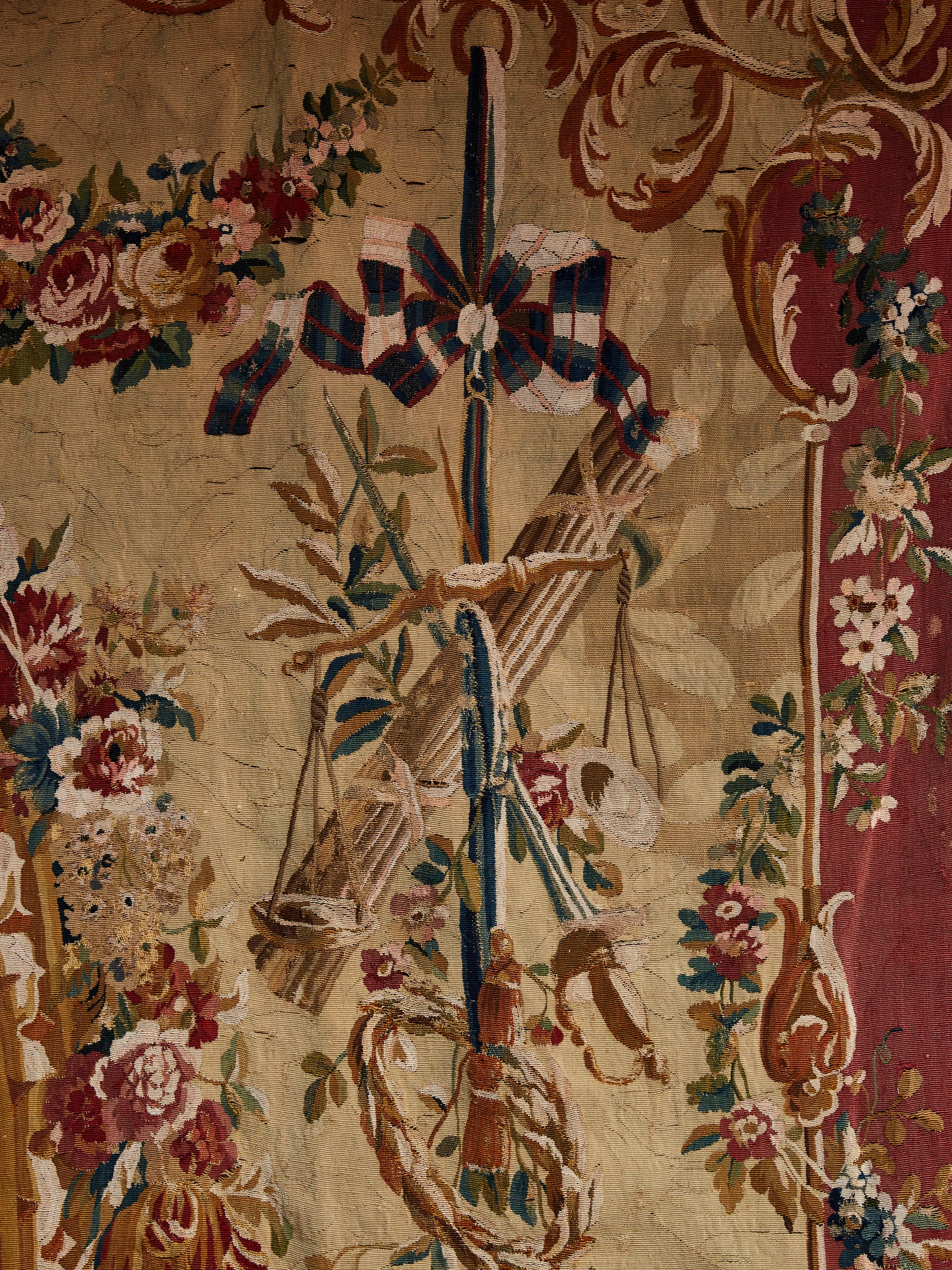 Kostenloser Wandteppich im Stil Louis XVI. (Französisch) im Angebot