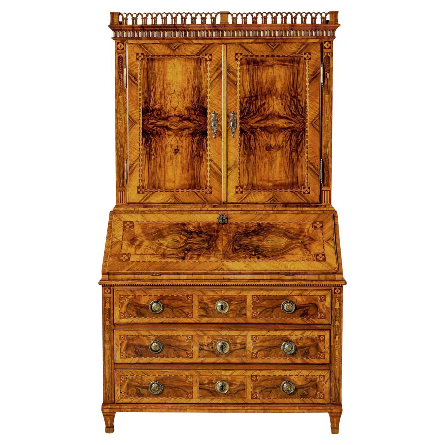 Louis XVI three-drawer Secretaire, 18th Century