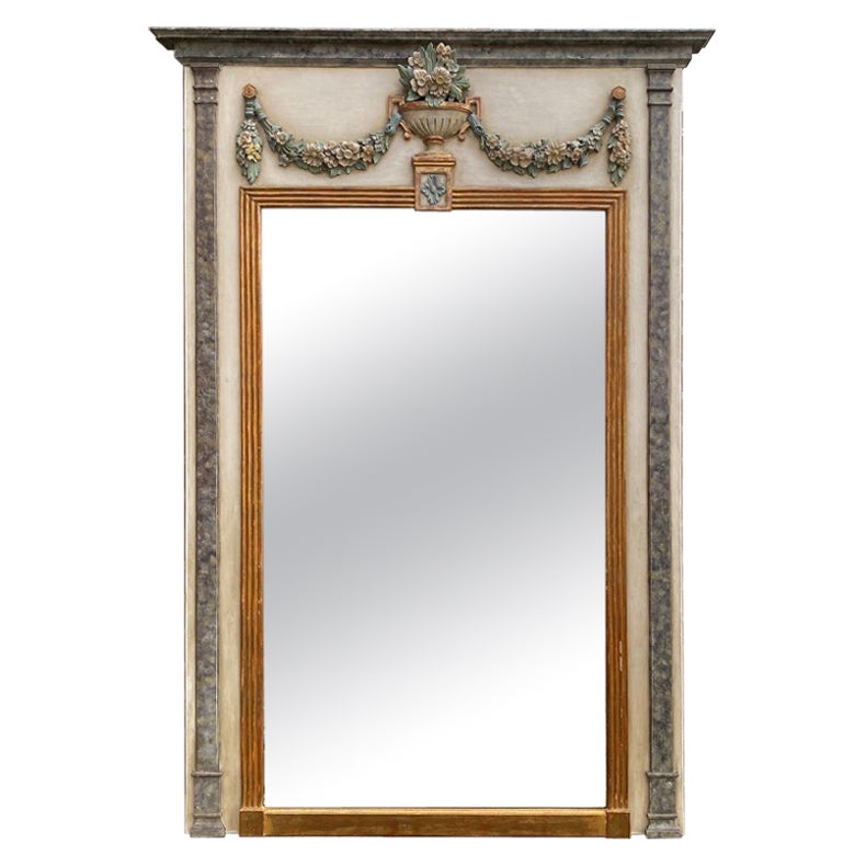 Miroir Trumeau Louis XVI