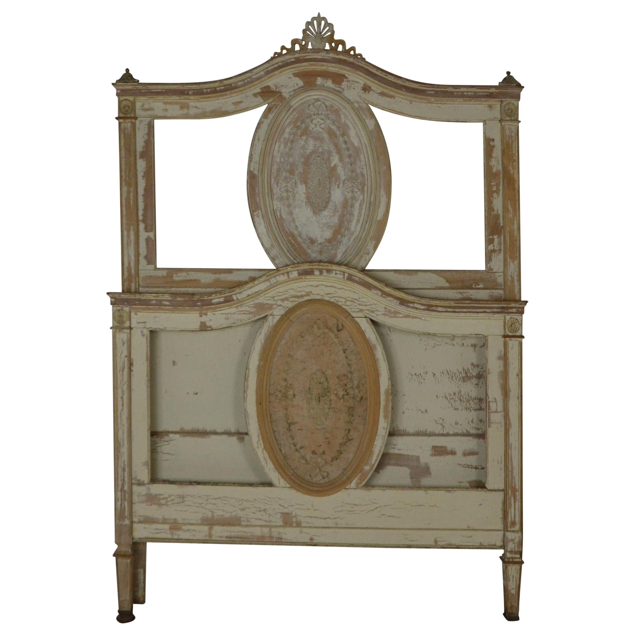 Louis XVI Twin Bed Frame