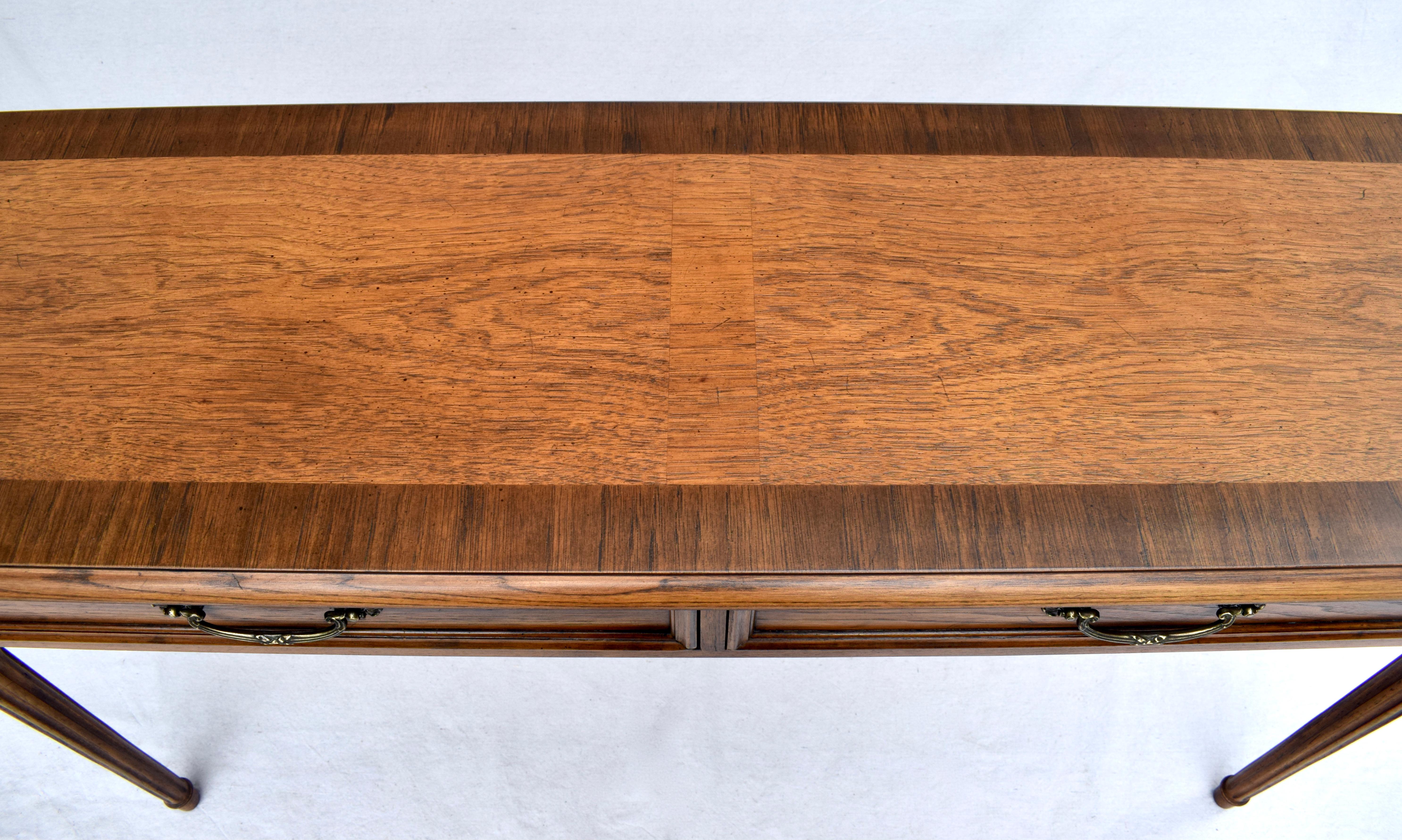 Louis XVI Two Drawer Console by Henredon In Good Condition In Southampton, NJ