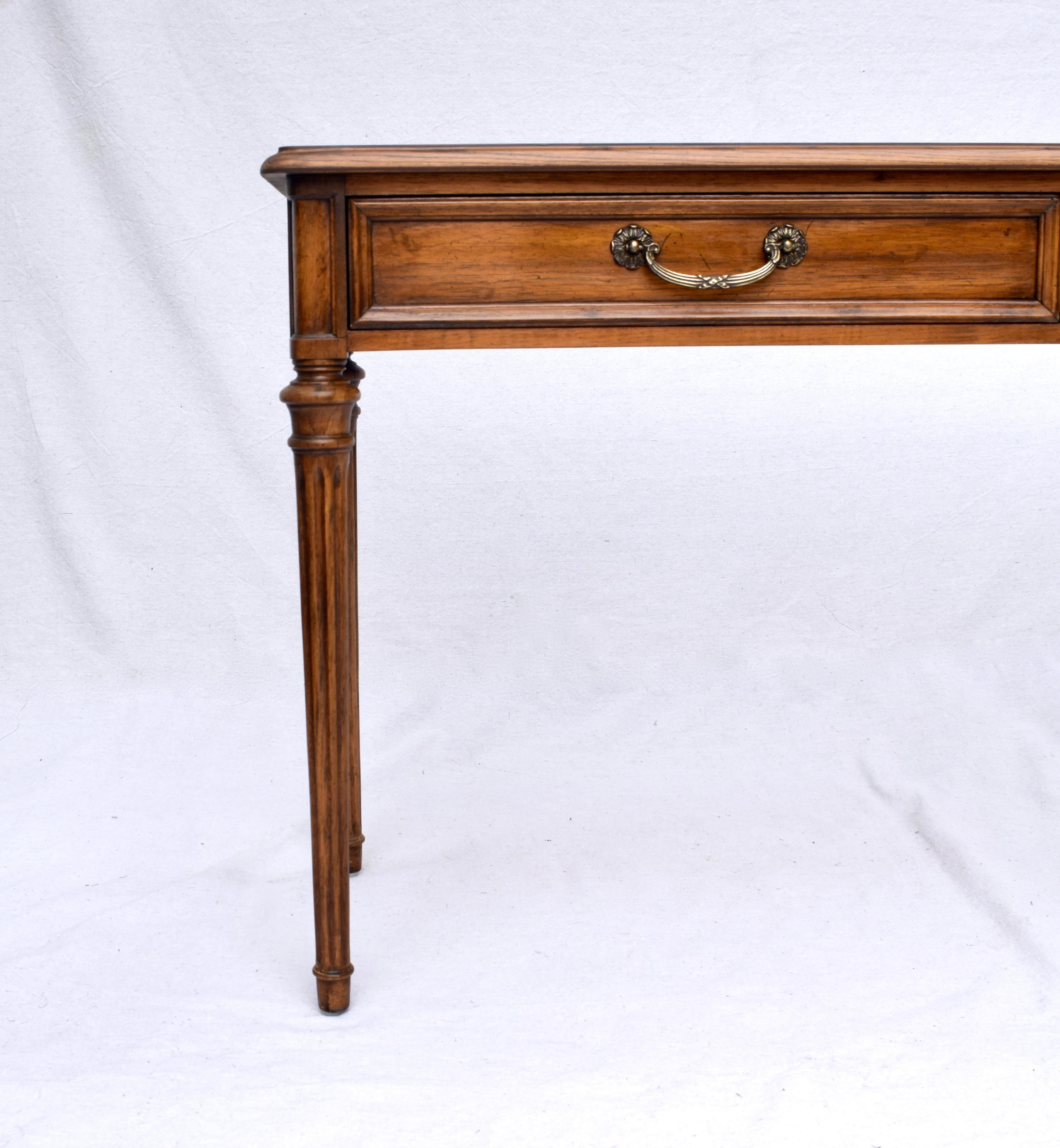 20th Century Louis XVI Two Drawer Console by Henredon
