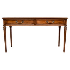 Louis XVI Two Drawer Console by Henredon