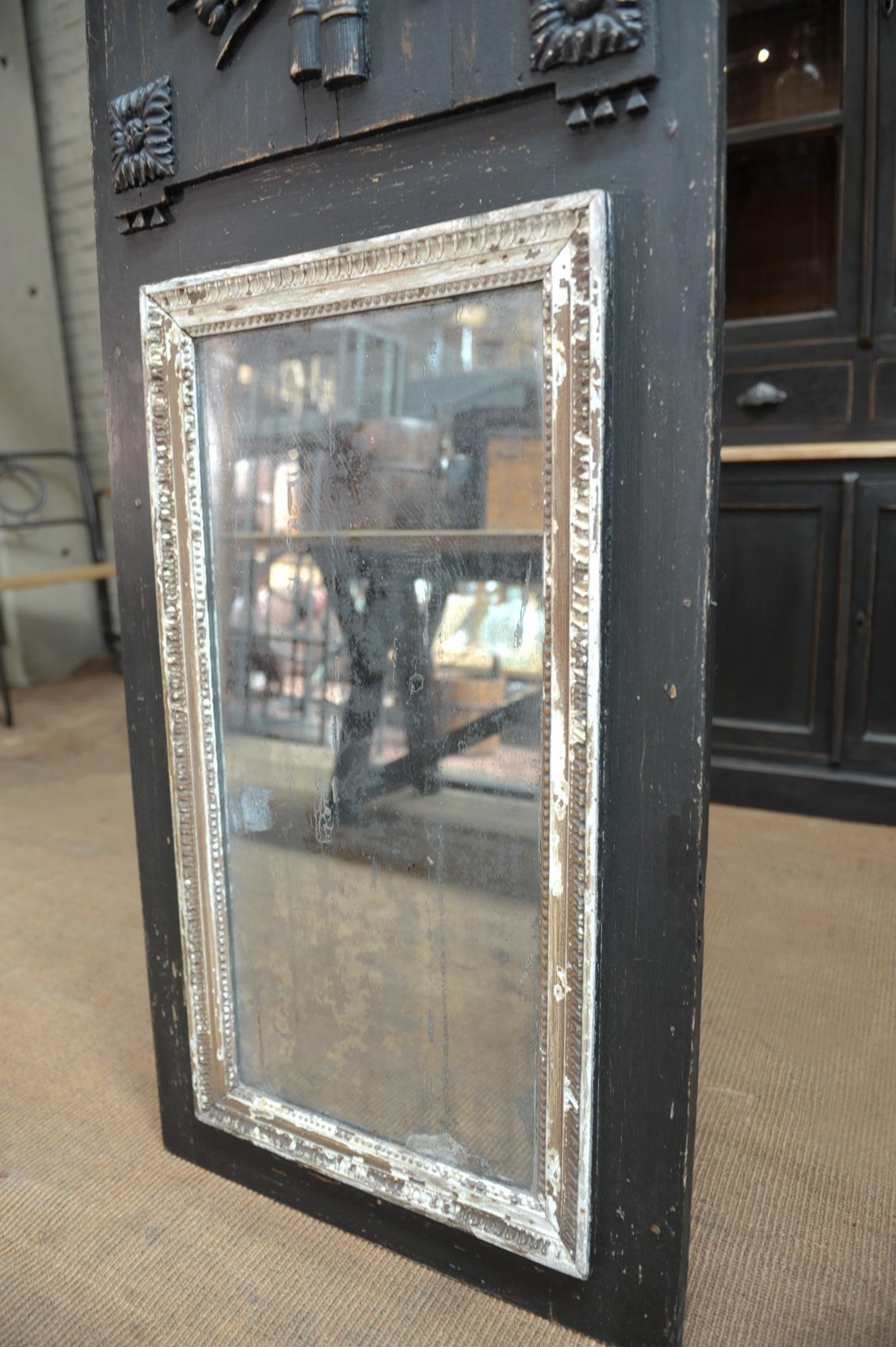 Louis XVI Wall Mirror For Sale 2