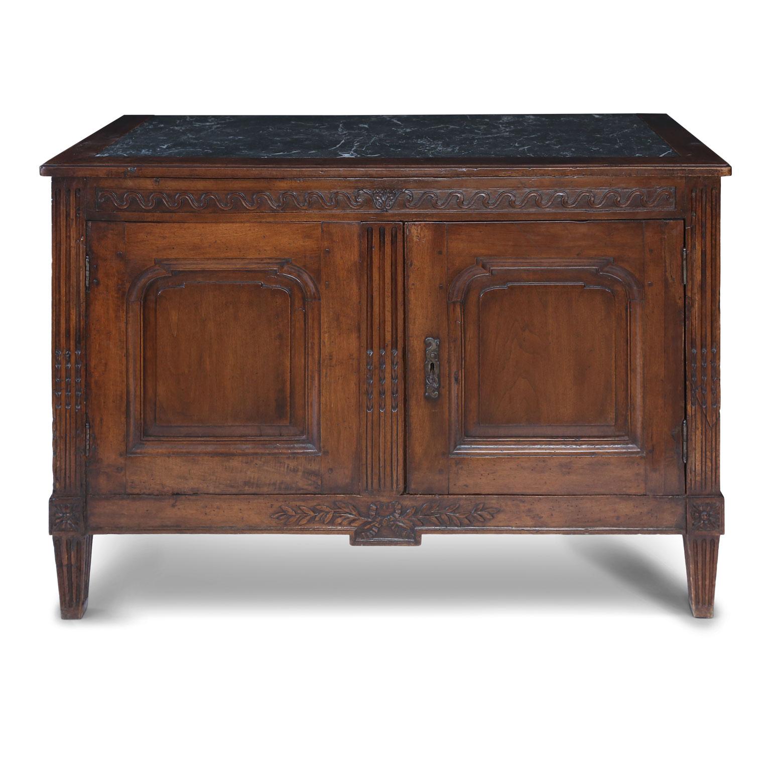 French Louis XVI Period Walnut Buffet