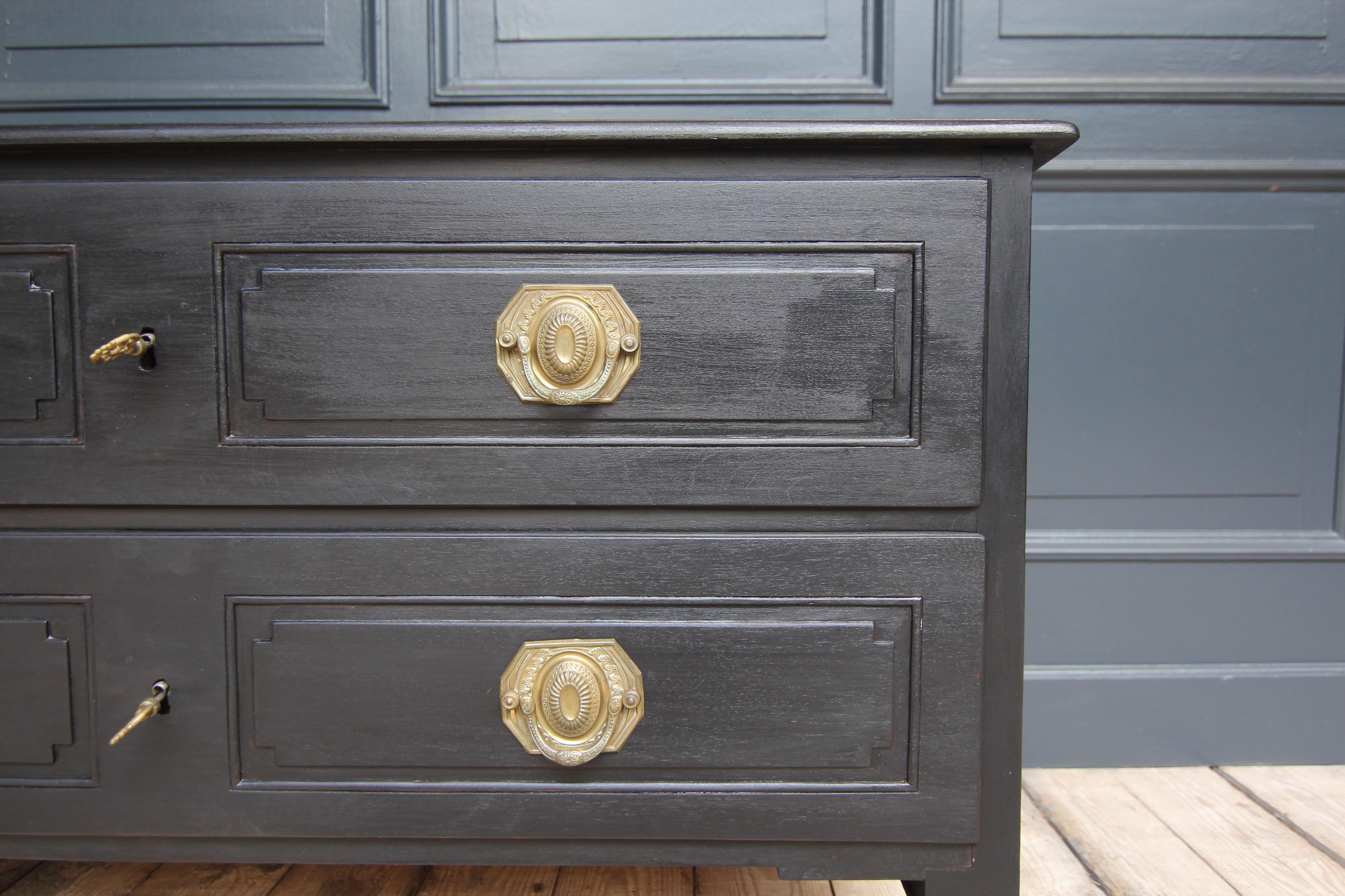 Louis XVI Walnut Chest of Drawers For Sale 5