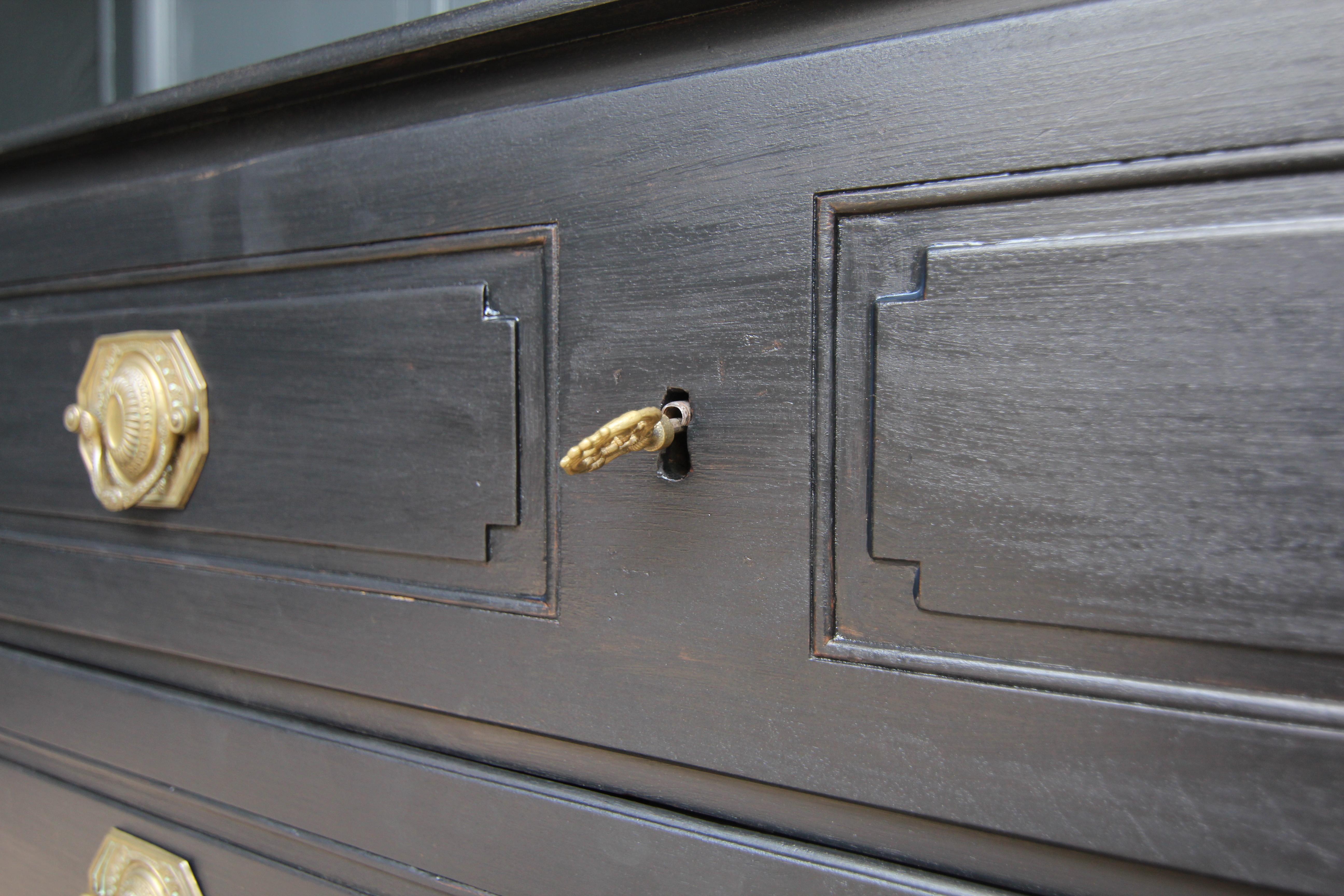 Louis XVI Walnut Chest of Drawers For Sale 8