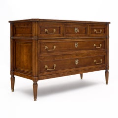 Louis XVI Walnut Chest of Drawers