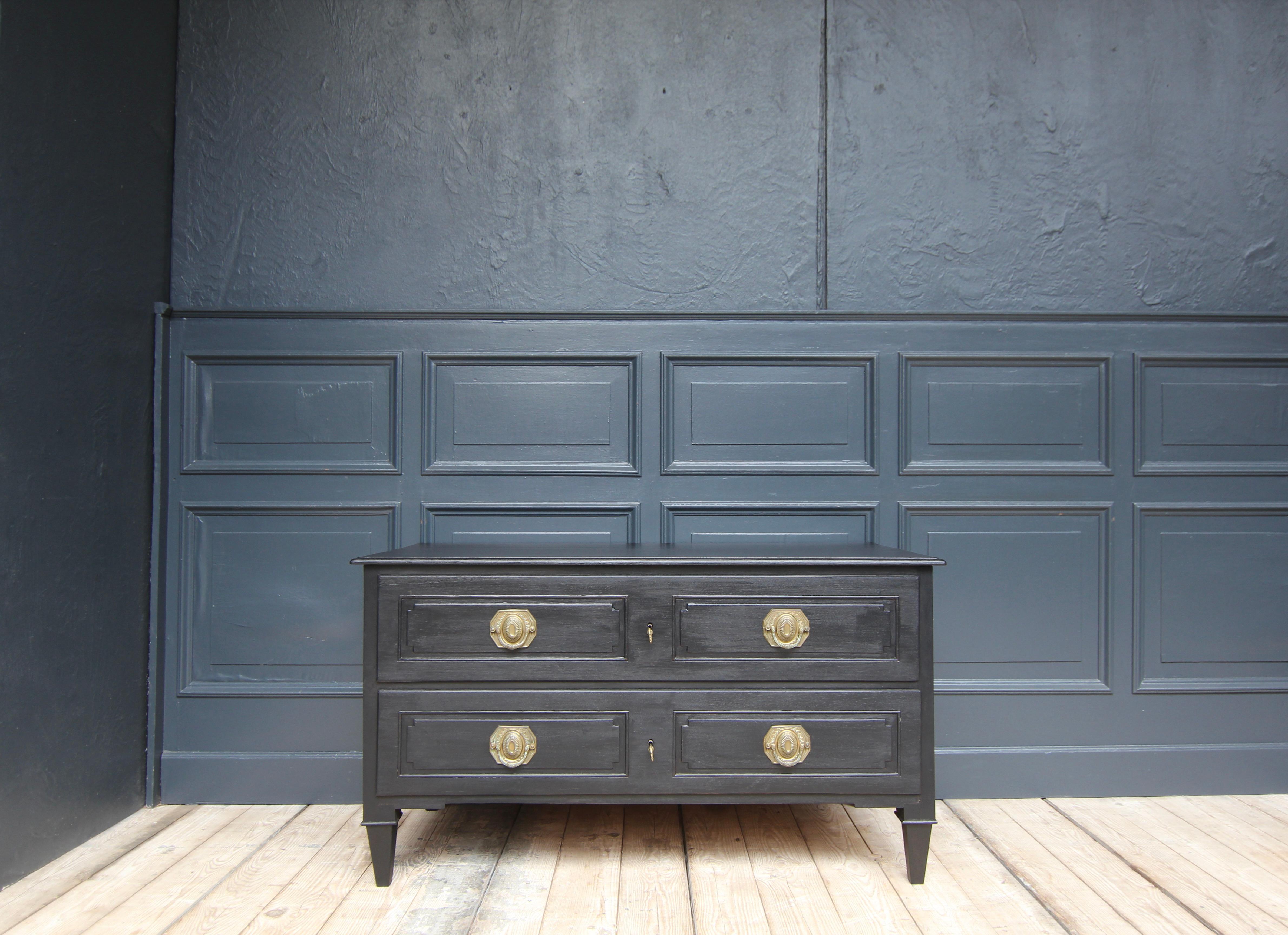 19th Century Louis XVI Walnut Chest of Drawers For Sale