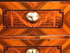 Louis XVI Walnut Chest of Drawers, South Germany, 1780