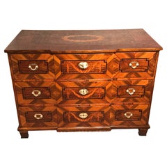 Louis XVI Walnut Chest of Drawers, South Germany, 1780