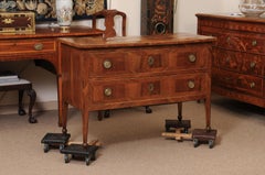 Louis XVI Walnut Commode with 2 Drawers, ca. 1790