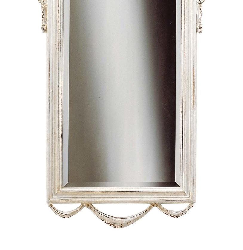 Italian Louis XVI White Wall Mirror by Spini Firenze
