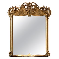 Louis XVIII Giltwood Mirror