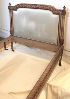 Louis XVl Style Parcel-Gilt and Painted Day Bed