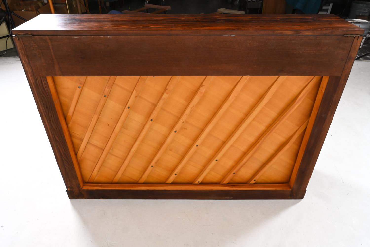 Louis Zwicki Danish Rosewood Pianette, c. 1960's 6
