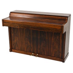 Louis Zwicki Danish Rosewood Pianette, c. 1960's
