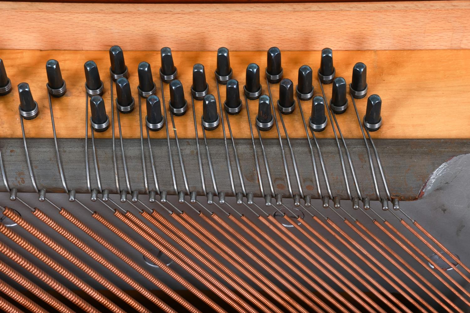 Dänische Pianette aus Teakholz von Louis Zwicki, ca. 1960er Jahre im Angebot 10
