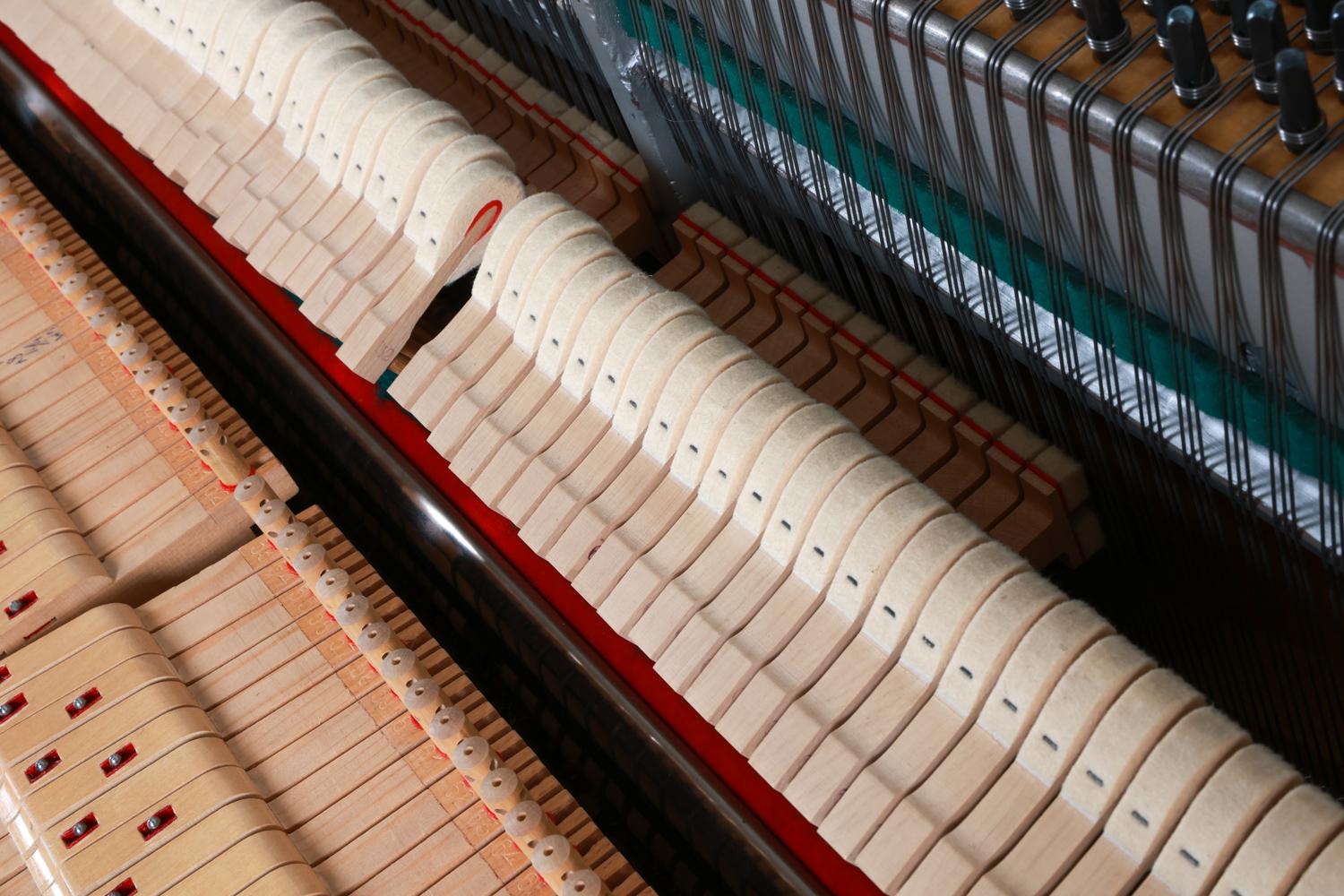 Dänische Pianette aus Teakholz von Louis Zwicki, ca. 1960er Jahre im Angebot 12