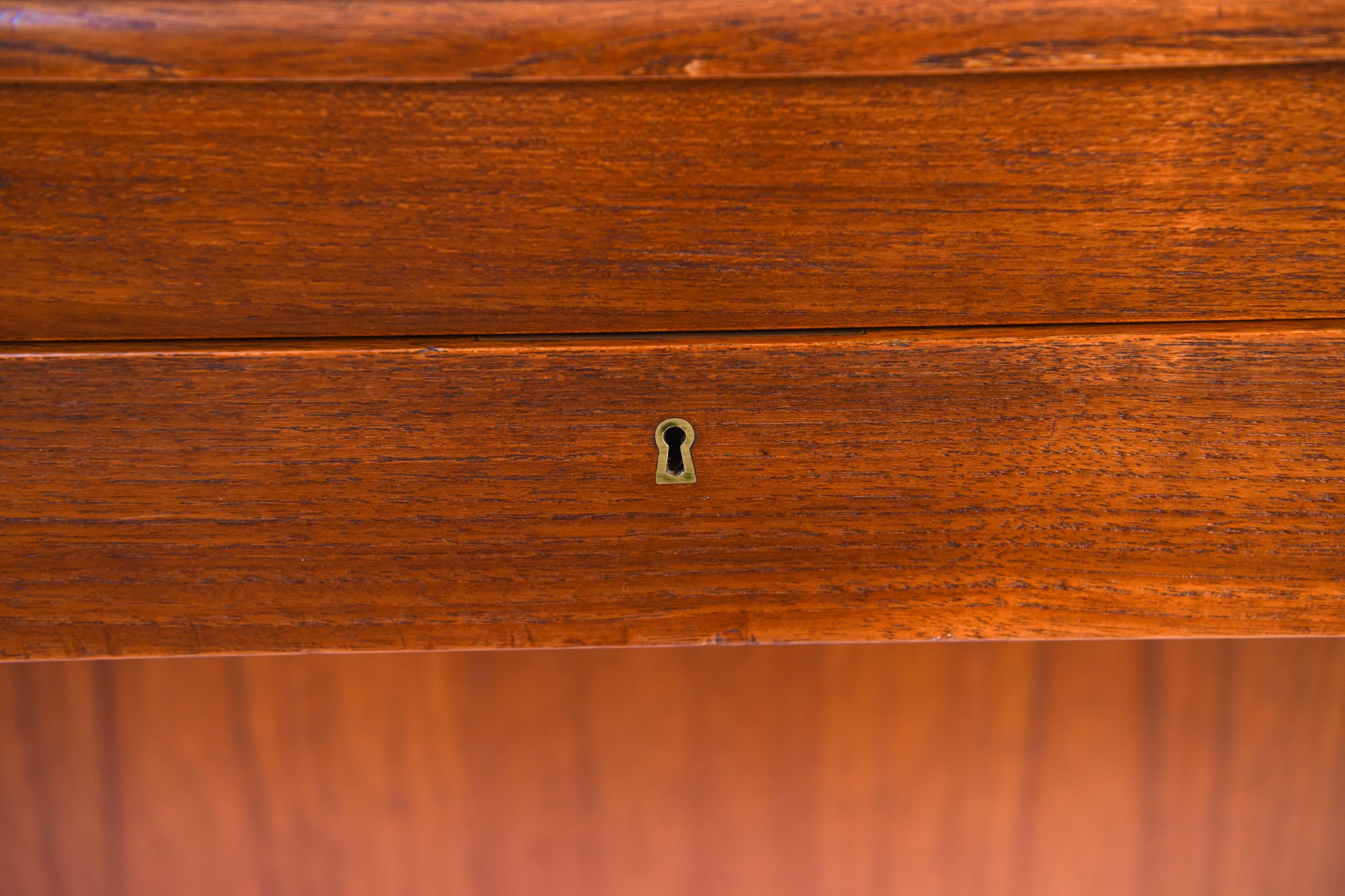 Louis Zwicki Midcentury Danish Teak Pianette 2