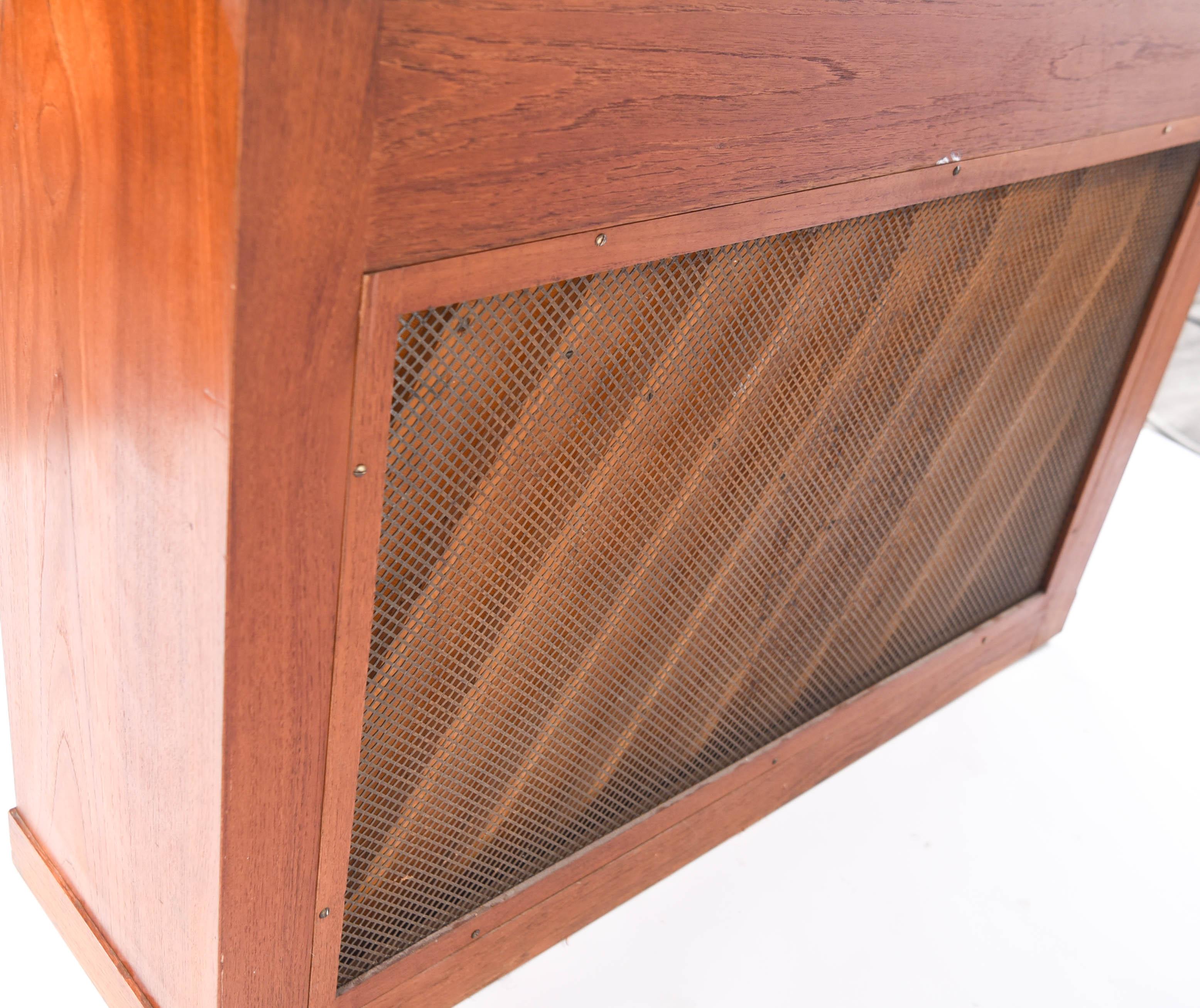 Louis Zwicki Midcentury Danish Teak Pianette 5