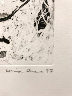 Louisa Chase “Baby Head” Signed Etching, 1997