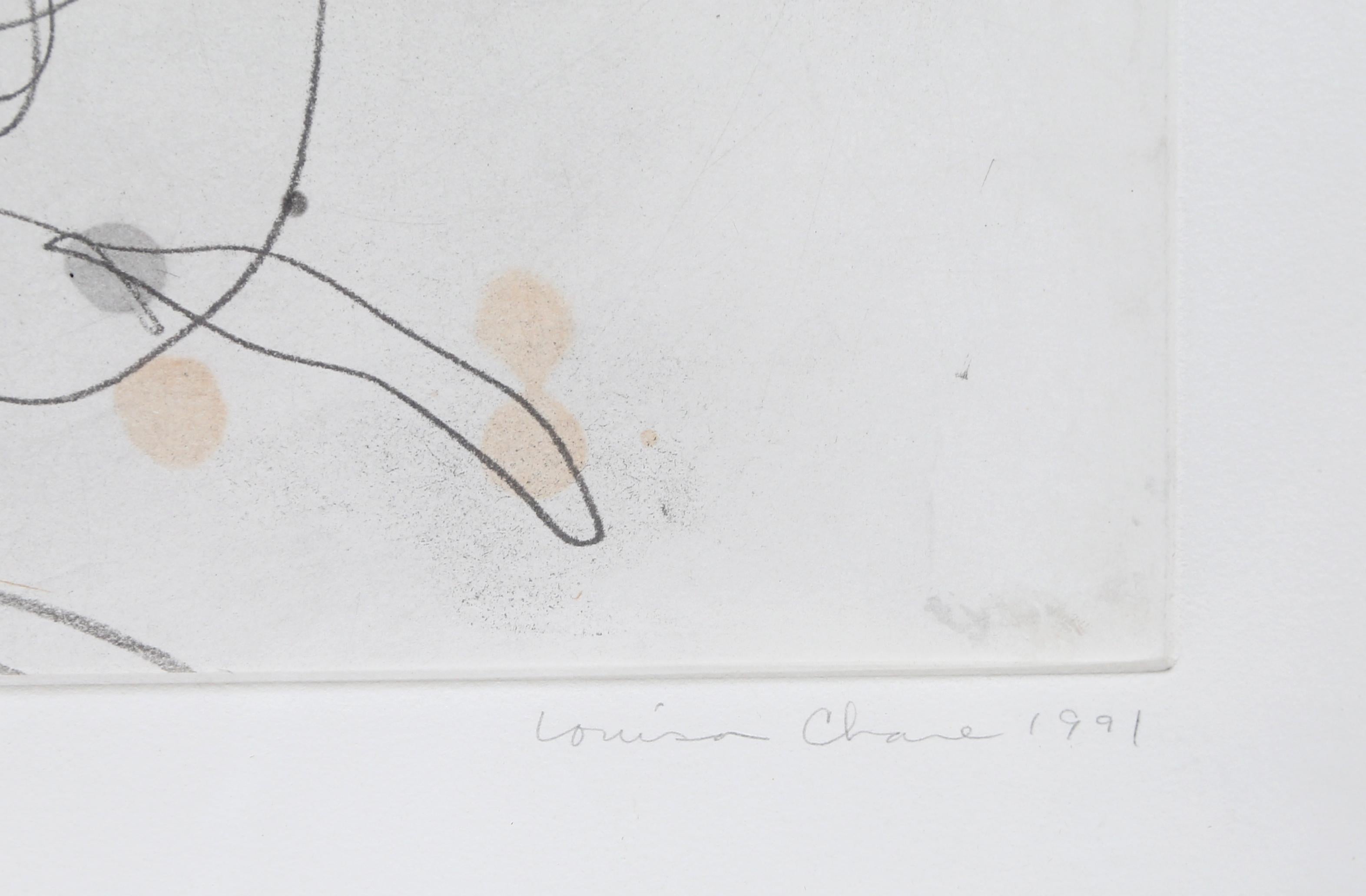 Baby, Baby, Abstract Expressionist Etching by Louisa Chase For Sale 1