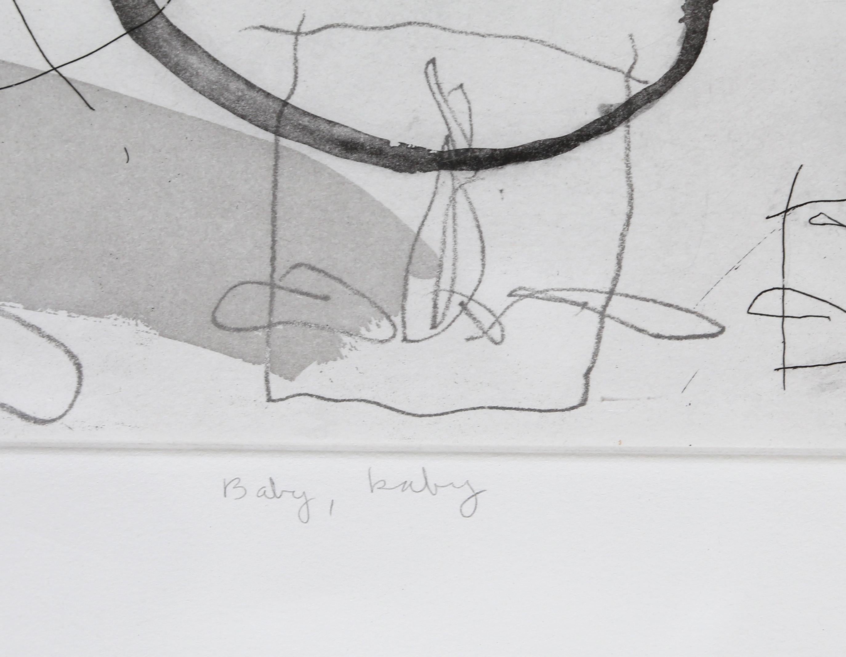 Baby, Baby, Abstract Expressionist Etching by Louisa Chase For Sale 2