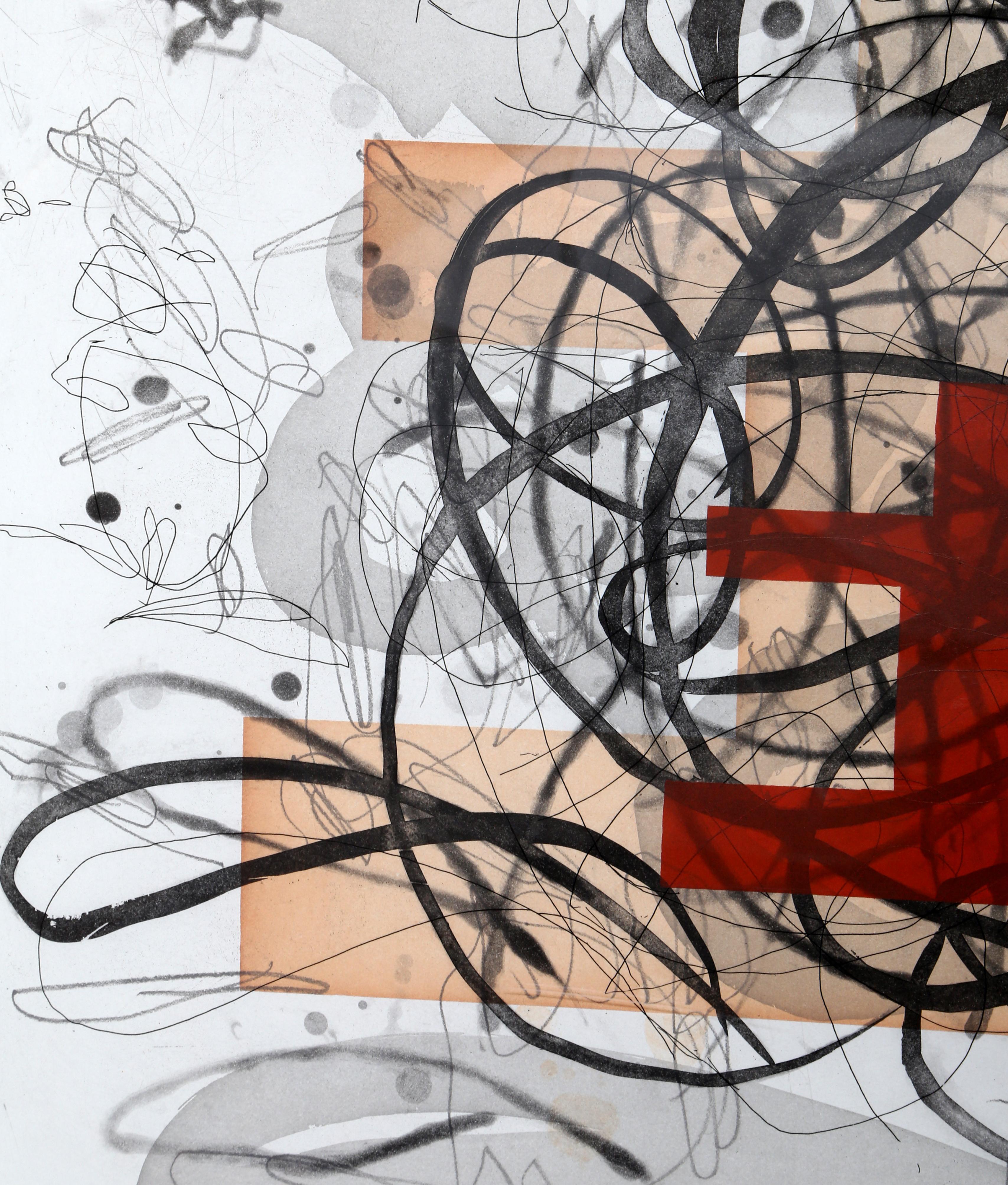 Baby, Baby, Abstract Expressionist Etching by Louisa Chase For Sale 3