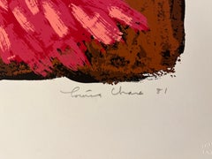 "Untitled" by Louise Chase (Expressionist, Trees, Print, Autumn, Nature, Fall)