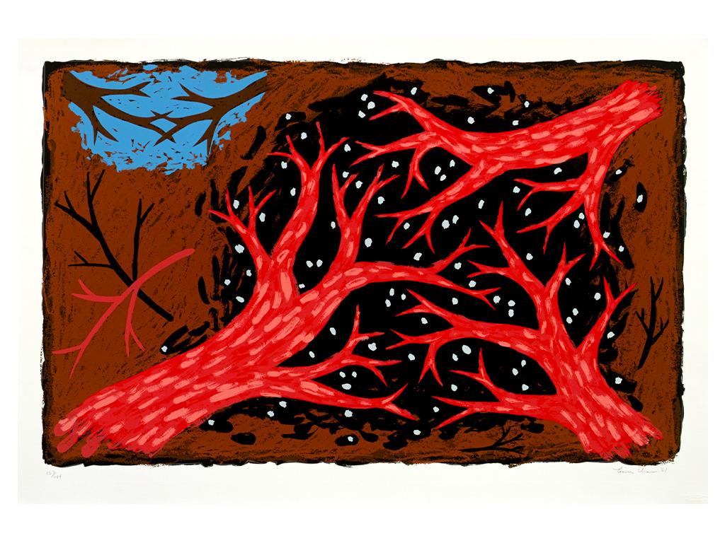 Print di Louisa Chase - Senza titolo
