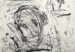 Yellow Head, Abstract Expressionist Lithograph by Louisa Chase