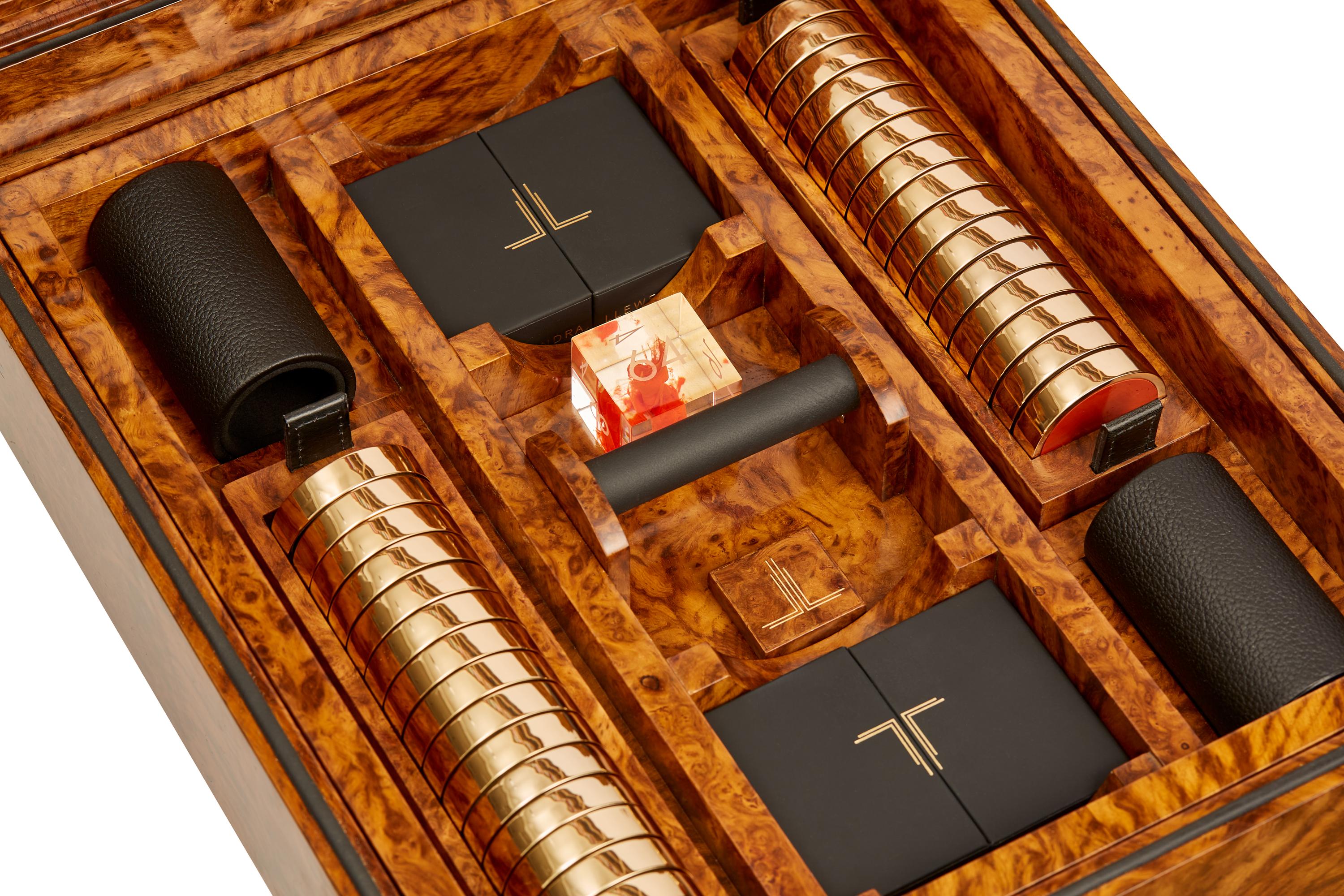 British Louisa Games Table by Alexandra Llewellyn For Sale