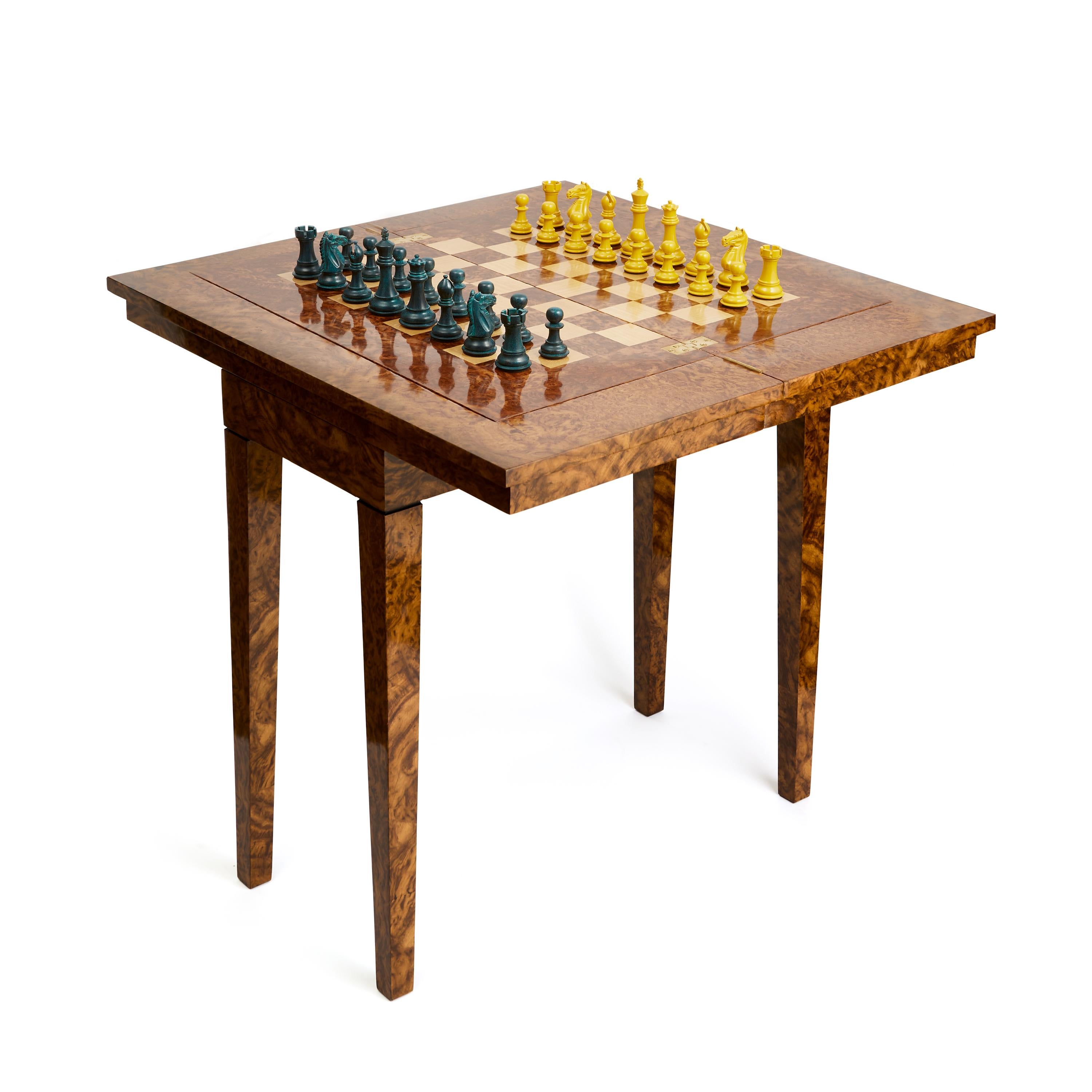 Louisa Games Table by Alexandra Llewellyn For Sale 1