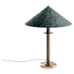 Louisa II Table Lamp in Solid Bronze and Brass by Studio Marine Breynaert