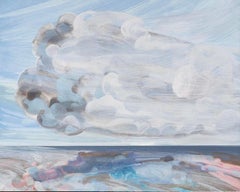 To Bloom without Witness de Louisa Longstaff-Scales, peinture originale, Skyline
