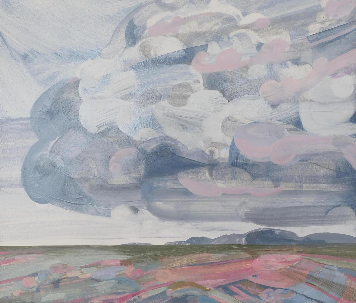 Les plumes changeantes, Louisa Longstaff-Scales, Art de paysage, art atmosphrique, 2022