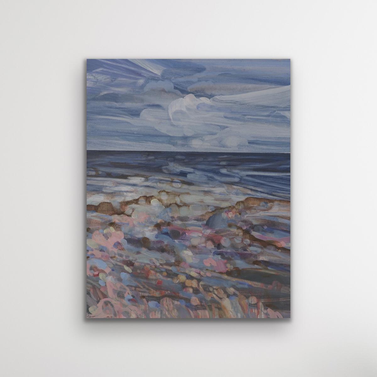 Beneath the Breastbone is an original miniature painting by Norfolk painter Louisa Longstaff Scales. This bright and lively seascape would be perfect for a bedroom or hallway space.

Louisa Longstaff-Scales, painter, works available online and in
