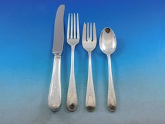 Louisburg Square AKA French Colonial Blackinton Sterling Silver Flatware Set 44p