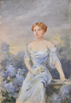 "Sarah Bernhardt", por Louise Abbéma, La impresionista olvidada
