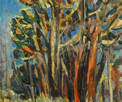 The Trees, 1963 — Oil on Canvas by Louise Alice Camille Claeysen